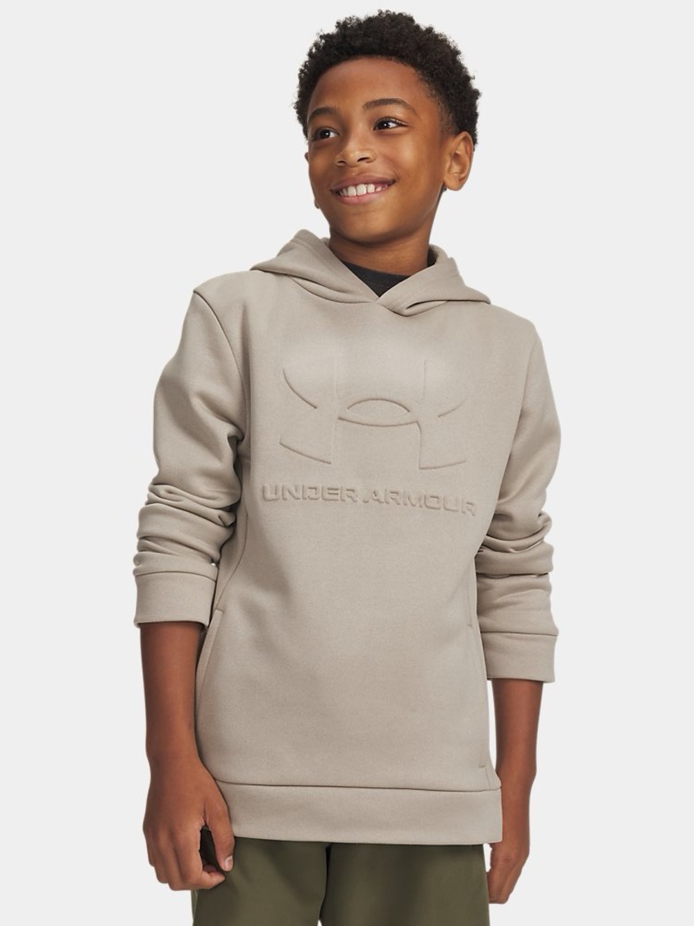 Under Armour Fleece® Embossed Boys' Hoodie